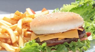 Drive In Restaurant - Le burger frites