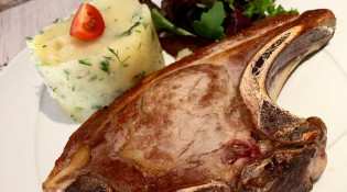 Le Bistrot de Nicolas - Côte de Veau et son écrasé de pomme de terre