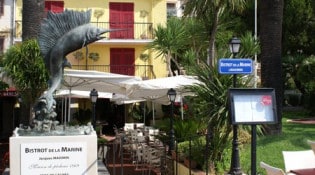 Bistrot De La Marine - La façade du restaurant