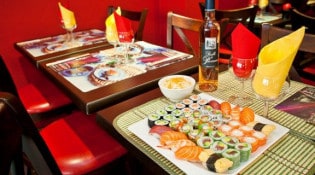Sushi Délice - La décoration de la table