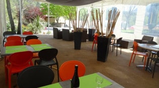 Restaurant du Camping de Privas - La terrasse