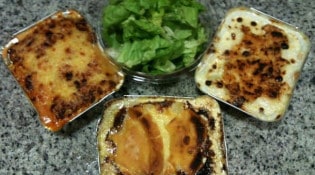 La pizza Dubarry - Les lasagnes, tartiflette, gratin de ravioles