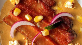 Le Comptoir de Payzac - Poitrine de cochon de la ferme de la bombine confite puis grillée