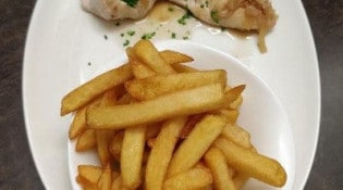 Le Cœur d'Or - Suprême de volaille échalottes, frites