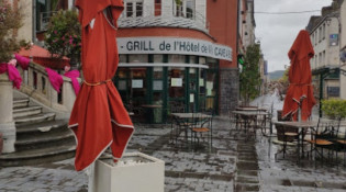 Brasserie-Grill de l'Hôtel-de-ville - La terrasse