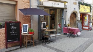 L'Aparté - La façade du restaurant