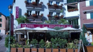 Le Breilh - La façade du restaurant