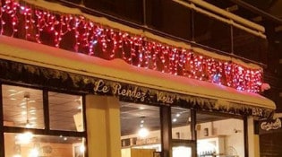 Le rendez vous - La façade du restaurant