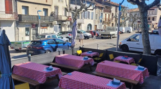 Le Coeur du village - La terrasse