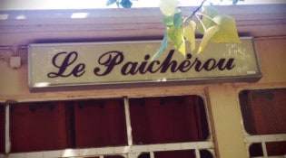 Le Païchérou - La façade du restaurant