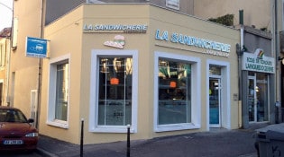 La Sandwicherie Narbonnaise - La façade du restaurant