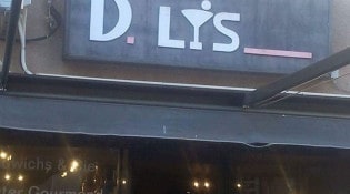 Le D'Lys - La façade du restaurant