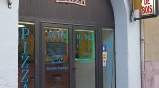 Pizza Manu - La façade du restaurant