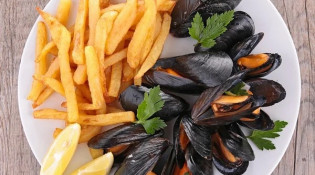 Au Père Tranquille - Des moules, frites