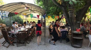 La Guinguette d'Argens - la terrasse