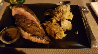 Auberge Chateau de Bonnafous - Un plat