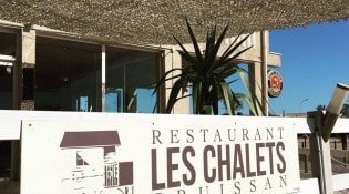 Les Chalets - La façade du restaurant