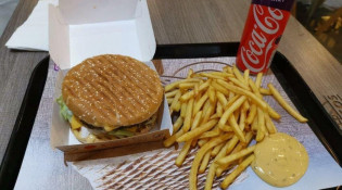 Le Tacos - Un burger, frites