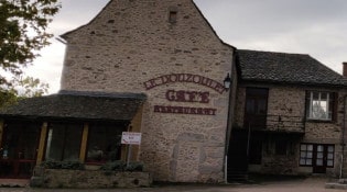 Le Douzoulet - La façade du restaurant