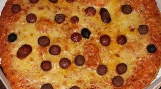 Pronto pizza - Une pizza