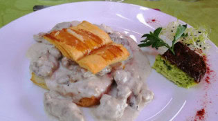 Au Relais de la Truyère - Un plat