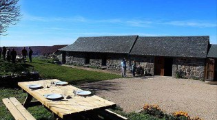 Buron de Camejane - La façade du restaurant