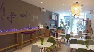 Green is Better - La salle de restauration