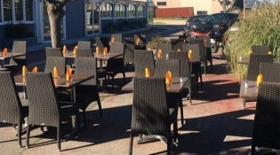 Le Saint Ange - La terrasse