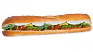 Bistro Massilia - Un sandwich végétarien