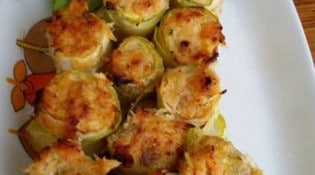 Coquillages Chez Remy - Les petits roulés courgettes et saumon