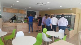 Green is Better - L' intérieur du restaurant