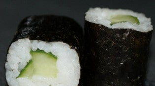 Poz sushi - Le maki avocat