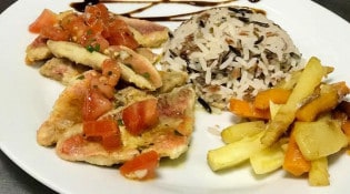 Le vieux moulin - un plat