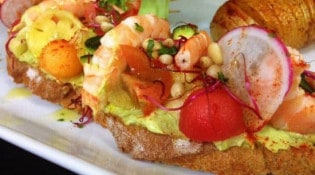 Le jardin d'amalula - Une assiette de la maison