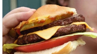 Le 124 - Un burger 