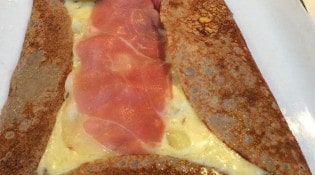 Creperie Chez Mam Goz - Une crêpe