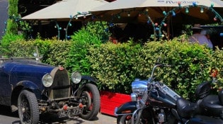 Café de la Place - La façade du restaurant