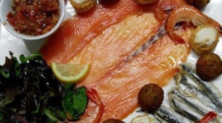Chez Gus coquillage et Crustacé - Un plat a base de fruit de mer