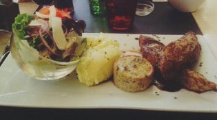 Restaurant La Fontaine - Un plat