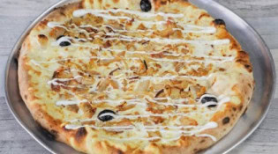 Kalvine Pizza - Un pizza