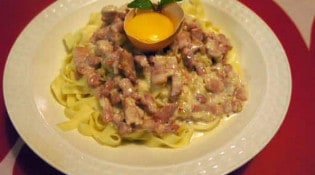 La Case - Tagliatelles carbonara