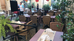 Restaurant Orchidée - La terrasse