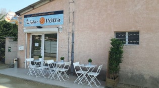Cuisine et Vous - Le restaurant et sa terrasse