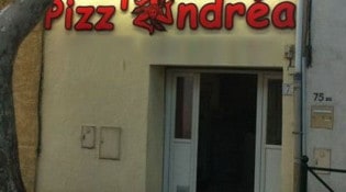 Pizz'Andrea - La façade du pizzeria