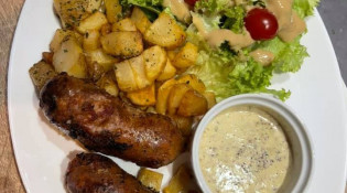 Boca Loca - Andouillette grillée au feu de bois avec crème de moutarde à l’ancienne