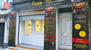 Pluto Pizza - La façade