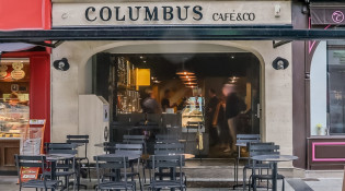 Columbus Café & Co - La terrasse