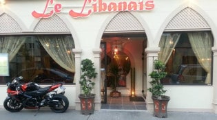 Le Libanais - La façade du restaurant