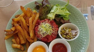 Les soeurs Pinard - Tartare de boeuf