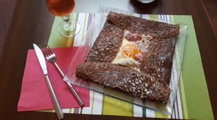 Terre D’Escale - Une crêpe